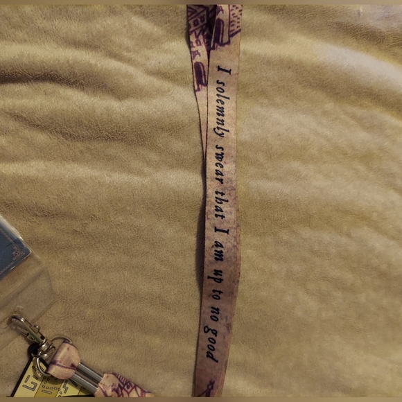 Harry Potter "I Solemly Swear That I Am Up To No Good" Lanyard 🪄 - Picture 6 of 8